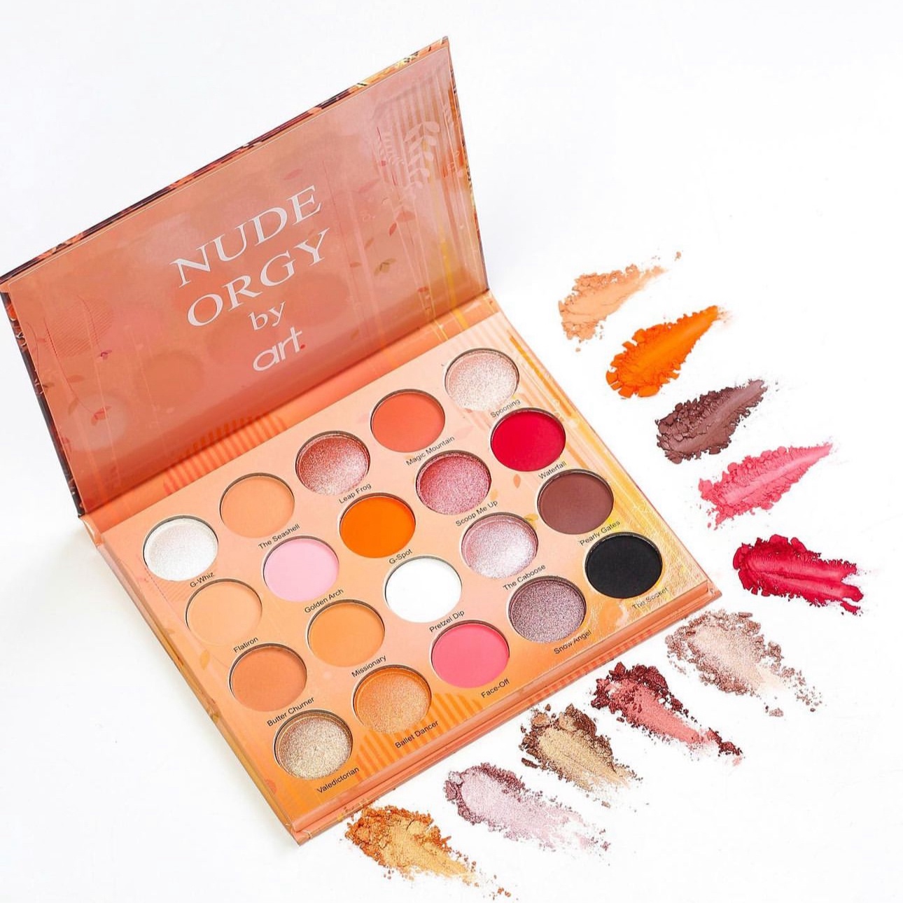 Art nude orgy eyeshadow palette