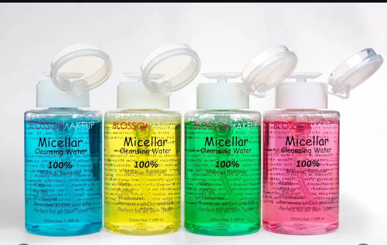 Blossom micellar makeup cleanser